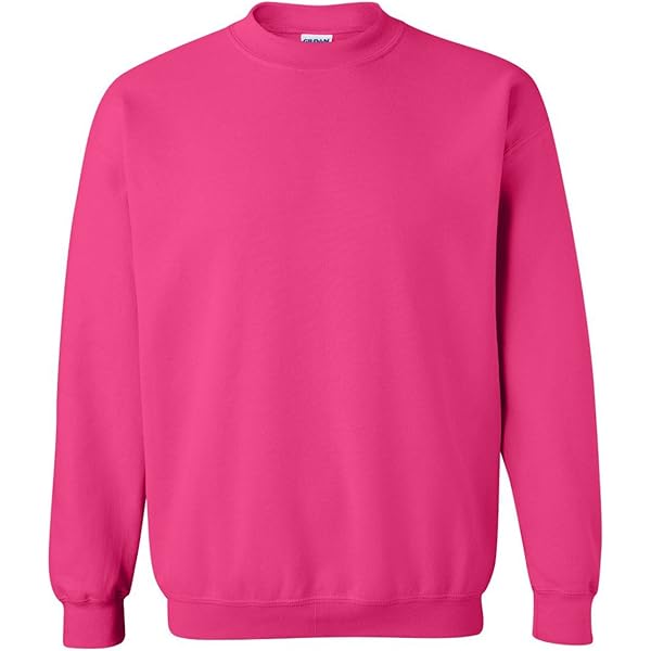 Gildan Activewear 50/50 Crewneck Sweatshirt, XL, Heliconia at